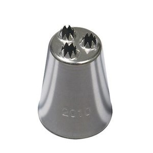 de BUYER Końcówka Ptasie gniazdo, 3 otw. Ząbkowane