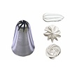 de BUYER Rose nozzle, stainless steel 8 points, ? 1.1 cm DE BUYER de BUYER Rose nozzle, stainless steel 8 points, ? 1.1 cm DE BUYER