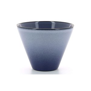 REVOL Cone-shaped ceramic bowls, cirrus blue color Equinoxe Bowl line REVOL REVOL Cone-shaped ceramic bowls, cirrus blue color Equinoxe Bowl line REVOL