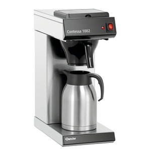 Bartscher Filter Coffee Machine with Stainless Steel Thermal Jug 2 L, 1,4 kW