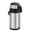 Bartscher Stainless Steel Vaccum Flask with Pump 3 L
