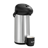 Bartscher Stainless steel thermos flask with pump 5 L