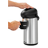 Bartscher Stainless steel thermos flask with pump 5 L