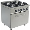 Saro Gas Cooker with 4 Burners and Gas Oven GN 2/1, 120 L, 31,9 kW Saro Gas Cooker with 4 Burners and Gas Oven GN 2/1, 120 L, 31,9 kW