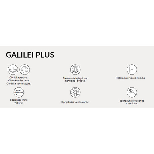 Resto Quality Electric Combi Oven with Probe 5 x GN 1/1, 7,7 kW Resto Quality Electric Combi Oven with Probe 5 x GN 1/1, 7,7 kW