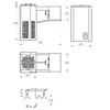 Diamond Agregat chłodniczy | 830W | 230V | -5°+5° | 400 x 320(796) x 714