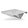 INOXI Okap centralny skośny | 1500x1400 mm