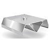 INOXI Central trapezoid extractor hood | 1200x1800 mm