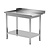 INOXI Unloading table for dishwashers with undershelf - left | 1000x760 mm