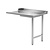 INOXI Unloading table for dishwashers on two legs - right | 1300x760 mm