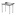 INOXI Unloading table for dishwashers without shelf - right | 1100x700 mm