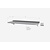 INOXI Single hanging shelf with brackets - with two brackets | 600x300 mm