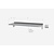 INOXI Hanging shelf for equipment, reinforced - with two brackets | 600x300 mm