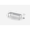 INOXI 1 level overshelf | 900x400 mm