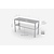 INOXI 2 level overshelves | 1000x300 mm
