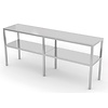 INOXI 2 level overshelves | 1500x300 mm INOXI 2 level overshelves | 1500x300 mm