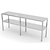 INOXI 2 level overshelves | 1500x400 mm