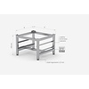 INOXI Dishwasher stand | 595x565 mm