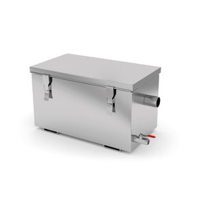 INOXI Separator tłuszczu, pojemność 180 litrów | 903x548 mm INOXI Separator tłuszczu, pojemność 180 litrów | 903x548 mm