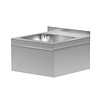 INOXI Umywalka kwasoodporna zabudowana 400x295x(h)200 mm z komorą prostokątną INOXI Umywalka kwasoodporna zabudowana 400x295x(h)200 mm z komorą prostokątną