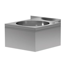 INOXI Built in Hand Wash Basin, Acid-Resistant, 400x400x(h)200 mm, Round Chamber INOXI Built in Hand Wash Basin, Acid-Resistant, 400x400x(h)200 mm, Round Chamber
