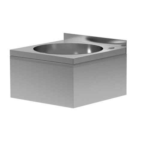 INOXI Built in Hand Wash Basin, Acid-Resistant, 400x400x(h)200 mm, Round Chamber INOXI Built in Hand Wash Basin, Acid-Resistant, 400x400x(h)200 mm, Round Chamber
