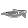 INOXI Umywalka kwasoodporna niezabudowana 400x400x(h)150 mm z komorą okrągła INOXI Umywalka kwasoodporna niezabudowana 400x400x(h)150 mm z komorą okrągła