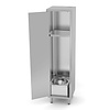 INOXI Storage cupboard with basin and hinged doors | 500x500 mm INOXI Storage cupboard with basin and hinged doors | 500x500 mm