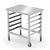 INOXI Trolley for GN containers with work surface | 425x580 mm