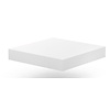 INOXI Stainless steel polyethylene butcher's block, dimensions 400x500x(h)50 mm