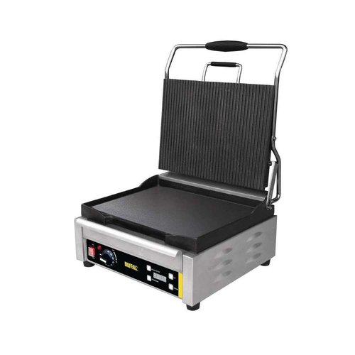 Buffalo OUTLET - Pojedynczy grill kontaktowy 2,2 kW Buffalo OUTLET - Pojedynczy grill kontaktowy 2,2 kW