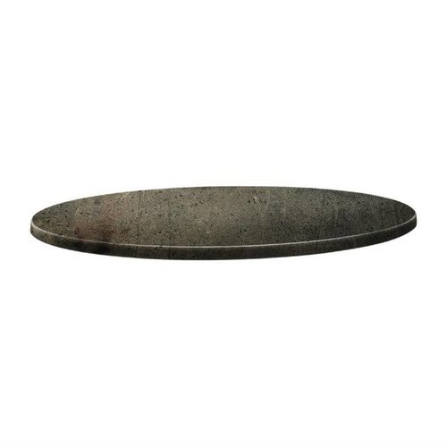 Topalit OUTLET - Blat do stołu okrągły ø 600 mm z drewna laminowanego brązowy Topalit OUTLET - Blat do stołu okrągły ø 600 mm z drewna laminowanego brązowy