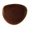 Olympia OUTLET - Talerz płytki, Ø230 mm, trójkątny, Kiln, piaskowy (6 szt.)