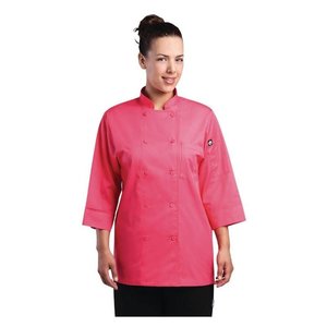 Chef Works OUTLET - Koszula kucharska damska różowa L Chef Works OUTLET - Koszula kucharska damska różowa L