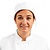 Whites Chefs Clothing OUTLET - Czapka, rozmiar L z polibawełny, biała