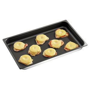 Bartscher OUTLET - Pojemnik GN 1/1 ze stali niklowo-chromowanej, 65 mm z powłoką nieprzywierającą Bartscher OUTLET - Pojemnik GN 1/1 ze stali niklowo-chromowanej, 65 mm z powłoką nieprzywierającą