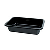 XXLselect OUTLET - Taca CPET | czarna | 187x137x40 mm | 480 szt.
