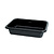 XXLselect OUTLET - Taca CPET | czarna | 187x137x40 mm | 480 szt.