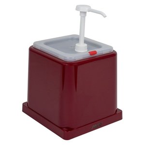 Saro OUTLET -Dyspenser do sosów zimnych z pompką | GN 1/6 Saro OUTLET -Dyspenser do sosów zimnych z pompką | GN 1/6