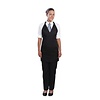 Chef Works OUTLET -Fartuch czarny Tuxedo Bib