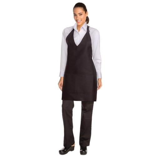 Chef Works Wyprzedaż - Fartuch czarny Tuxedo Bib Chef Works Wyprzedaż - Fartuch czarny Tuxedo Bib