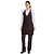 Chef Works OUTLET -Fartuch czarny Tuxedo Bib