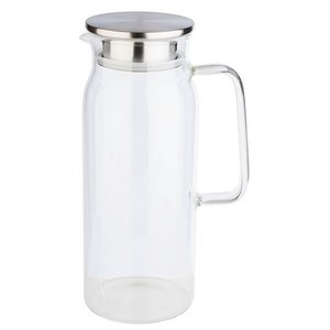 APS Glass Jug with Stainless Steel Lid 1,5 L APS Glass Jug with Stainless Steel Lid 1,5 L