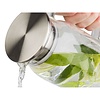 APS Glass Jug with Stainless Steel Lid 1,5 L