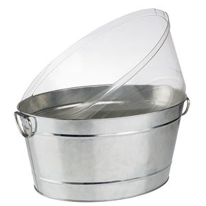 APS Cooler z metalu do butelek 18 L, 500x320x(h)230 mm APS Cooler z metalu do butelek 18 L, 500x320x(h)230 mm