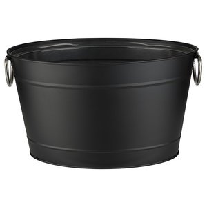 APS Cooler z metalu do butelek 11 L, czarny APS Cooler z metalu do butelek 11 L, czarny