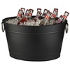 APS Cooler z metalu do butelek 11 L, czarny APS Cooler z metalu do butelek 11 L, czarny