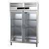 Asber Double Glass Door Refrigerator GN 2/1, 922 L, -2 °C to +8 °C Asber Double Glass Door Refrigerator GN 2/1, 922 L, -2 °C to +8 °C