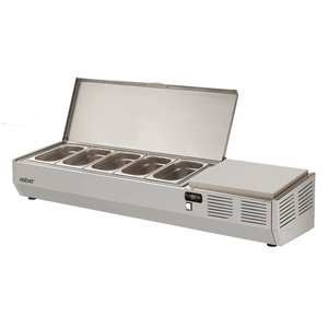 Asber Pizza refrigerated display case