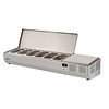 Asber Pizza refrigerated display case